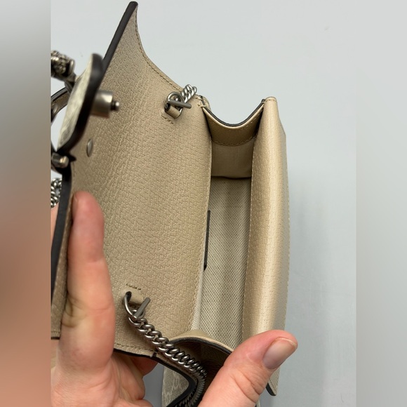 Gucci Eggshell Top Handle Dionysus with Chain - Picture 12 of 13